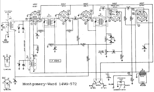 14WG-572 ; Montgomery Ward & Co (ID = 535838) Radio