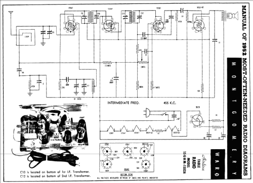 15GHM1552A ; Montgomery Ward & Co (ID = 144048) Radio