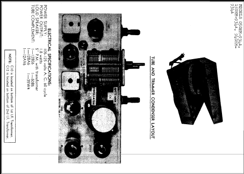 15GHM-934A ; Montgomery Ward & Co (ID = 228404) Radio