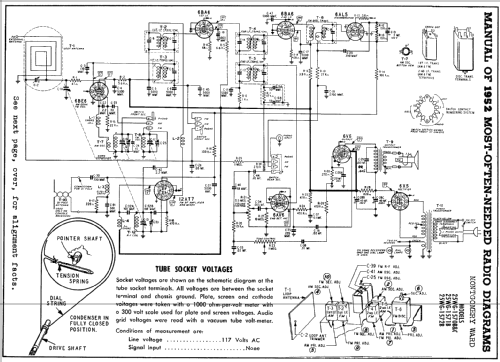 Airline 25WG-1570C brown; Montgomery Ward & Co (ID = 144098) Radio