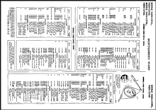 54BR-1503B ; Montgomery Ward & Co (ID = 470617) Radio