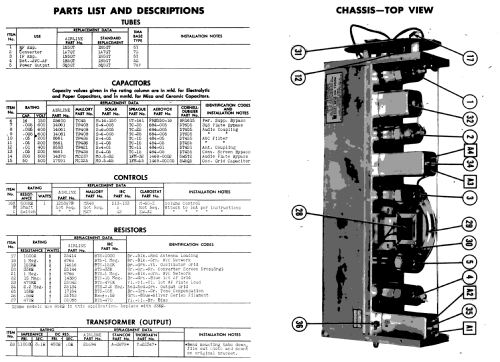 Airline 54KP-1209A Order= 62 C 1409 Y ; Montgomery Ward & Co (ID = 508519) Radio