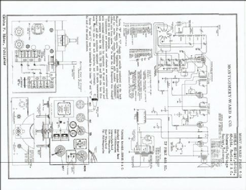 62-147 Series C; Montgomery Ward & Co (ID = 2598285) Radio