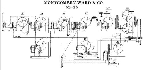 62-16 ; Montgomery Ward & Co (ID = 578553) Radio