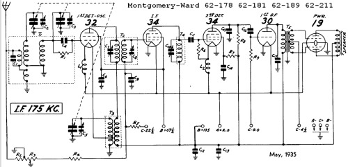 62-189 ; Montgomery Ward & Co (ID = 578560) Radio