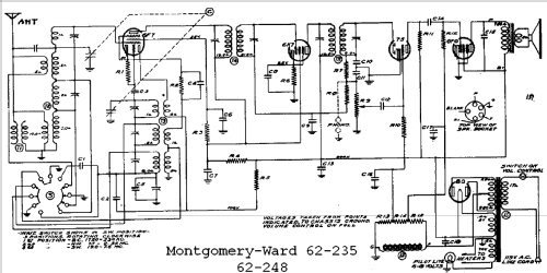 62-248 ; Montgomery Ward & Co (ID = 579525) Radio