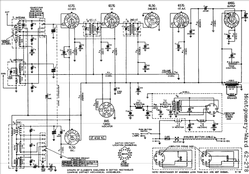 62-278 ; Montgomery Ward & Co (ID = 615072) Radio