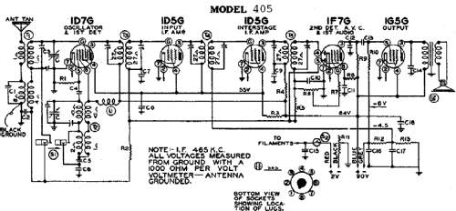 62-405 Order= P662 B 405 ; Montgomery Ward & Co (ID = 595550) Radio