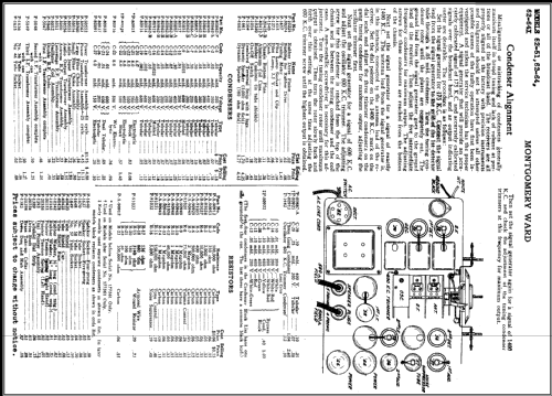 Airline 62-51 Order= 662 X 51; Montgomery Ward & Co (ID = 470838) Radio