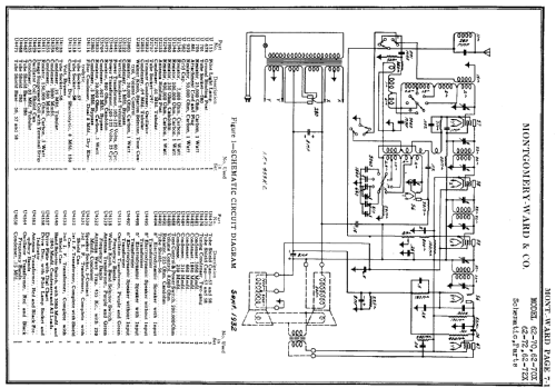 62-70 6270; Montgomery Ward & Co (ID = 84096) Radio