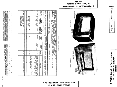 64WG-1809A ; Montgomery Ward & Co (ID = 472697) Radio