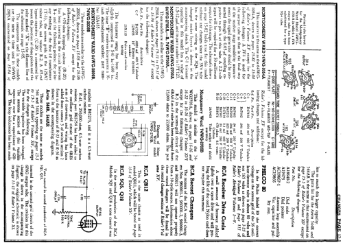 Airline 64WG-2700A Order= 62 C 2700 R ; Montgomery Ward & Co (ID = 135393) Radio