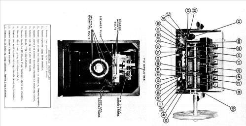 Airline 74WG-2505A Order= 62 C 2505 R ; Montgomery Ward & Co (ID = 830744) Radio