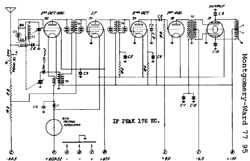 77 ; Montgomery Ward & Co (ID = 630118) Radio