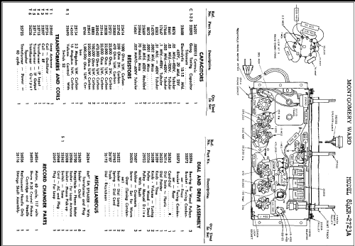 84KR-2723A ; Montgomery Ward & Co (ID = 292874) Radio