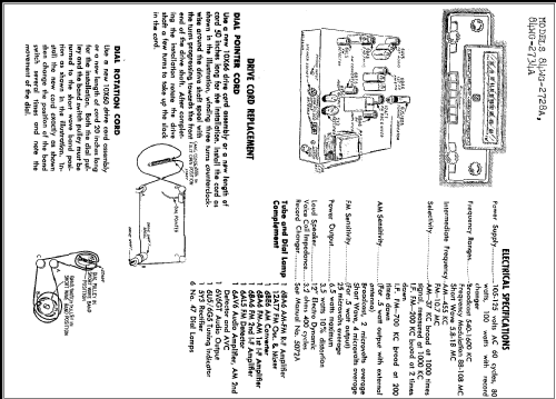 84WG-2734A ; Montgomery Ward & Co (ID = 268719) Radio