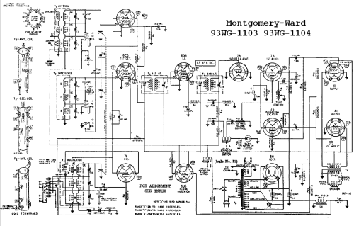 93WG-1103 ; Montgomery Ward & Co (ID = 630587) Radio