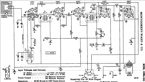 93WG-565 ; Montgomery Ward & Co (ID = 630604) Radio