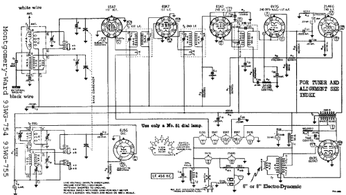 93WG-754 Order= P462 C 754 ; Montgomery Ward & Co (ID = 631775) Radio