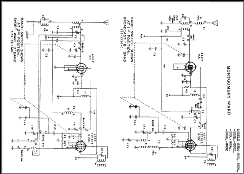 93WG-800B Order= P462 C 800 ; Montgomery Ward & Co (ID = 473031) Radio