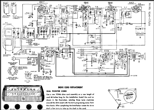 Airline 94WG-2742A ; Montgomery Ward & Co (ID = 269095) Radio