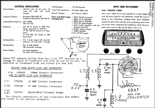 Airline 94WG-2742C ; Montgomery Ward & Co (ID = 269151) Radio