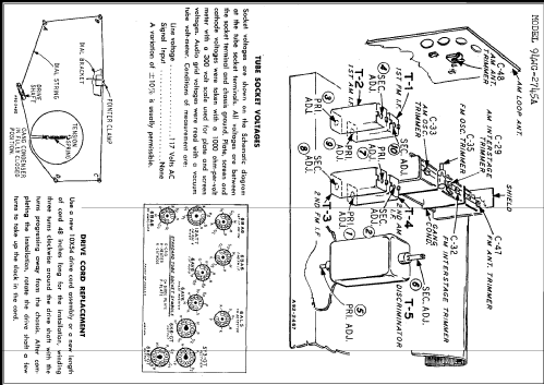 94WG-2745A ; Montgomery Ward & Co (ID = 269376) Radio