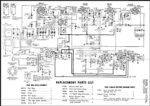 Airline 94WG-2746A ; Montgomery Ward & Co (ID = 269379) Radio