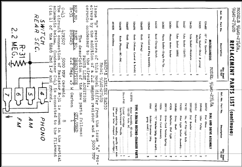 94WG-2748B ; Montgomery Ward & Co (ID = 269410) Radio