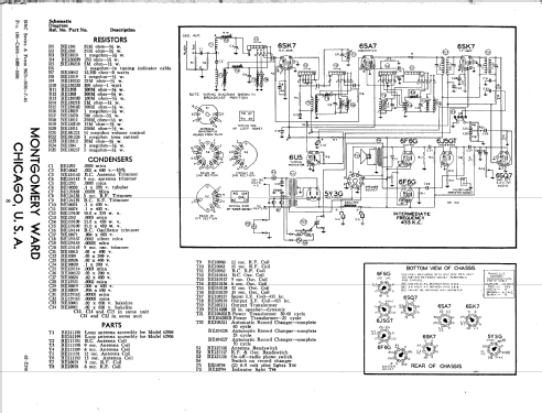 Airline 04BR-904A Order= 162 C 904 ; Montgomery Ward & Co (ID = 1622540) Radio