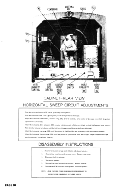 Airline 05BR-3021B; Montgomery Ward & Co (ID = 2971945) Television