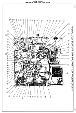 Airline 05BR-3021B; Montgomery Ward & Co (ID = 2971947) Television