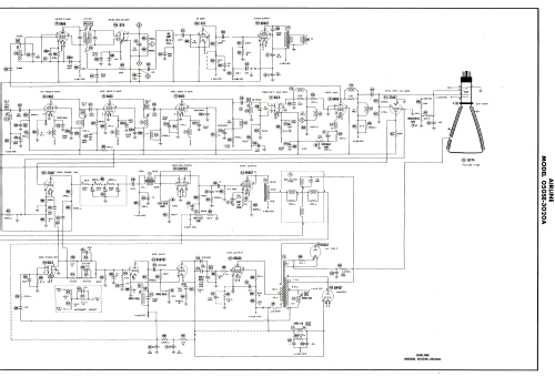 Airline 05GSE-3020A; Montgomery Ward & Co (ID = 2807443) Television