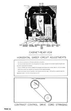 Airline 05GSE-3020A; Montgomery Ward & Co (ID = 2807445) Television