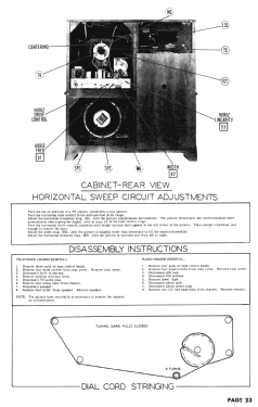 Airline 15WG-3050B; Montgomery Ward & Co (ID = 2955839) Television