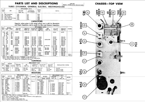 Airline 25GHM-1073A ; Montgomery Ward & Co (ID = 551777) Radio