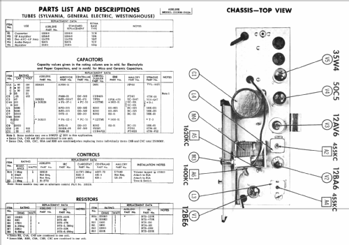 Airline 25GHM-2012A; Montgomery Ward & Co (ID = 390446) Radio