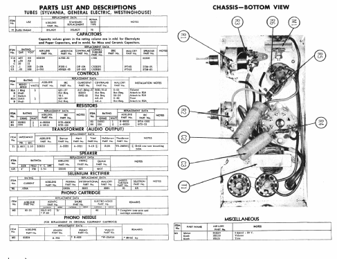 Airline 25GHM-941C; Montgomery Ward & Co (ID = 392358) Ampl/Mixer