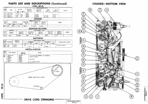 Airline 35GHM-1074A; Montgomery Ward & Co (ID = 390481) Radio