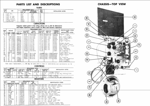 Airline 54WG-2500A; Montgomery Ward & Co (ID = 389465) Radio