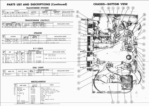 Airline 54WG-2500A; Montgomery Ward & Co (ID = 389468) Radio