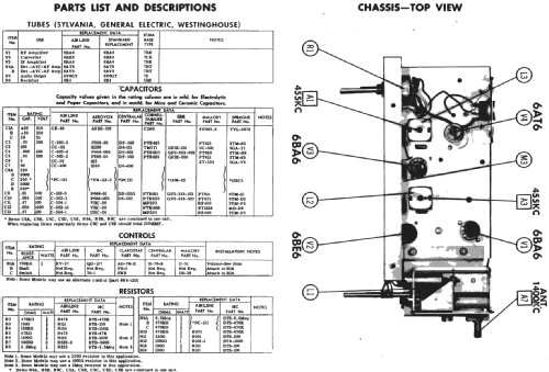 Airline 61-6794; Montgomery Ward & Co (ID = 237724) Car Radio