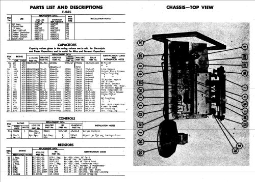 Airline 64BR-1808A; Montgomery Ward & Co (ID = 826418) Radio