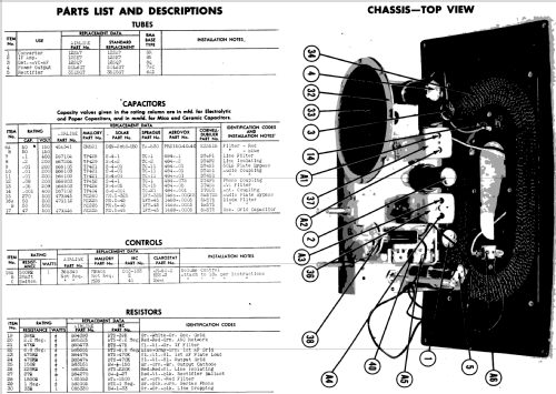 Airline 64WG-2007A; Montgomery Ward & Co (ID = 506555) Radio