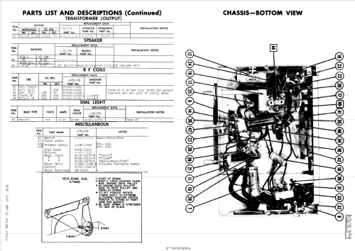 Airline 74BR-2001B Order= 62 A 2001M ; Montgomery Ward & Co (ID = 879251) Radio