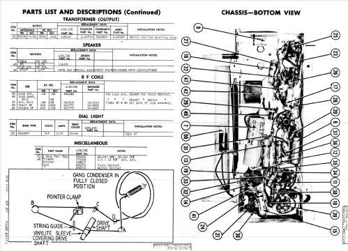 Airline 74WG-1509A Order= 62 C 1509M; Montgomery Ward & Co (ID = 909905) Radio