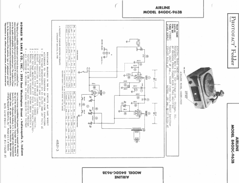 Airline 84GDC-963B ; Montgomery Ward & Co (ID = 1437353) R-Player