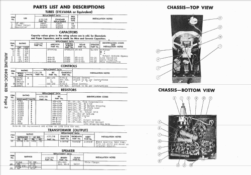 Airline 84GDC-963B ; Montgomery Ward & Co (ID = 1437354) R-Player