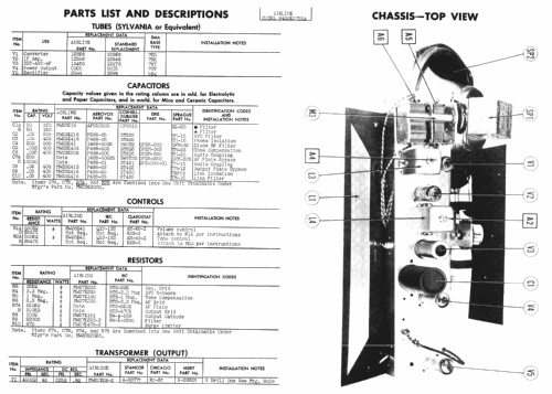 Airline 84GSE2730A; Montgomery Ward & Co (ID = 391481) Radio