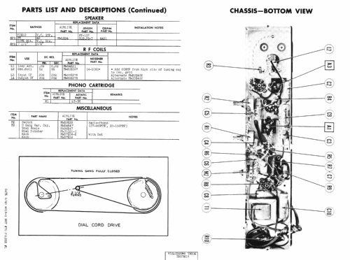 Airline 84GSE2730A; Montgomery Ward & Co (ID = 391482) Radio